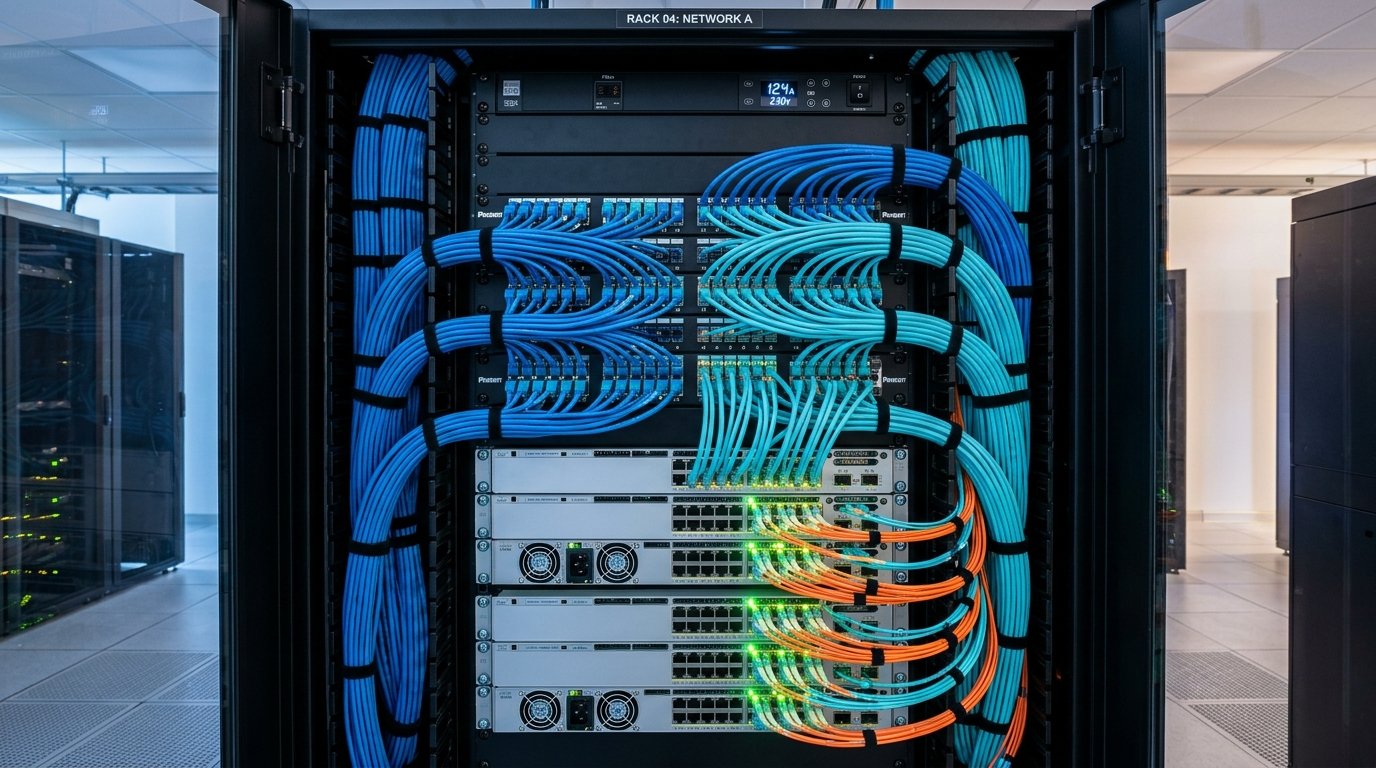 Câblage VDI, Baie Serveur & Fibre Optique